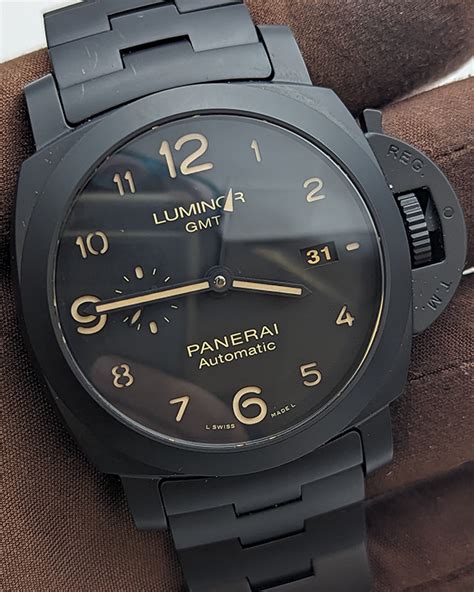 Panerai Tuttonero Luminor GMT .